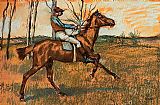 The Jockey by Edgar Degas